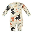 thumbnail image 6 of Chococat Baby Footless Rompers, Long Sleeve Baby Onesie Jumpsuit for Boys Girls, 6 of 8