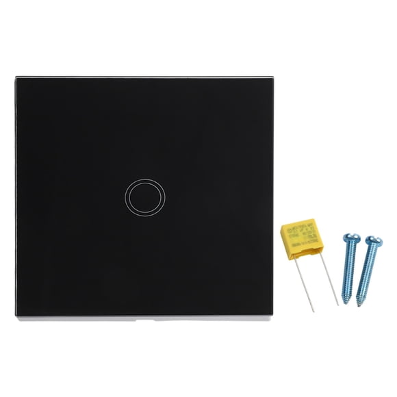 Interrupteur Tactile Unique pour Lampe Led/ampoule Incandescente 1Gang 1 Voie Interrupteur Tactile