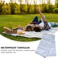 thumbnail image 7 of Raindrops Canvas Waterproof Tarpaulin Sun Cover for Outdoor (300X200CM), 7 of 7