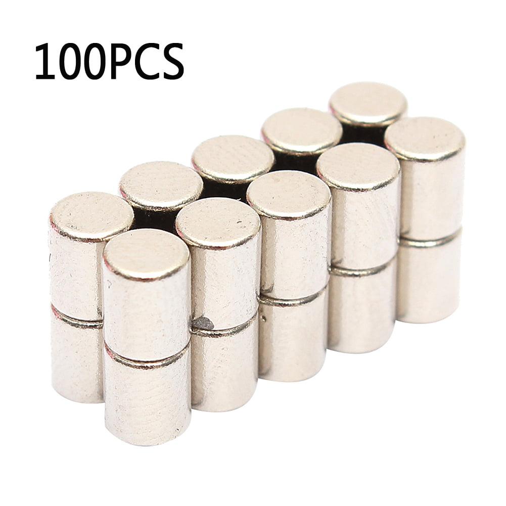 10pcs Strong Mini Round Cylinder Bar Magnets 6*5mm Rare Earth Neodymium N35 \ 