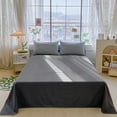 thumbnail image 4 of Bed Sheets Full Solid Color Ease Friendly Washable Sheets Queen Size Bed Sheets, 4 of 6