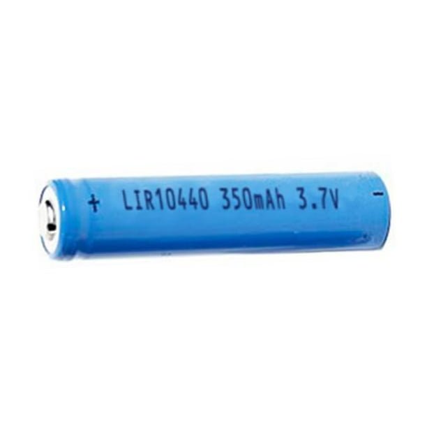 AAA 3,7 Volts Lithium Ion 10440 Bouton de la Batterie (350 mAh)