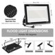 thumbnail image 5 of Foco LED YANYCN 500W 58600LM IP66 con enchufe impermeable, 5 of 7