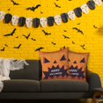 thumbnail image 3 of Halloween Decorative Pillow Covers Set Jack O' Theme for Living Room Sofa Couch Perfect Fall Home Décor", 3 of 4