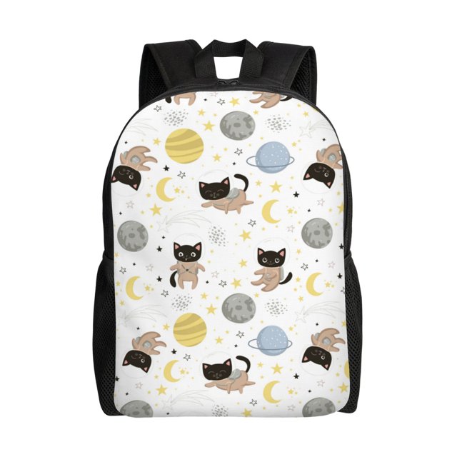 Fotbe Cute Cat Mochila de Viaje para Laptop, Mochila Ejecutiva Delgada y Resistente 15.6"