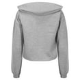 thumbnail image 2 of AWDis Just Hoods Womens Girlie Cropped Hoodie, 2 of 4
