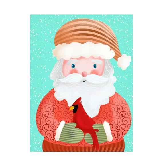 Trademark Fine Art Regina Moore Santa Pack I Canvas Wall Art