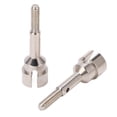 thumbnail image 3 of Rear Wheel Axle Cup,  Stability Stainless Steel RC Car Rear Wheel Axle Cup Silver 1 Pair  for 104001 1/10 Remote Control Car, 3 of 7