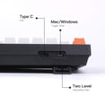 thumbnail image 4 of Teclado mecánico con cable Keychron C1, diseño Mac, 87 teclas, 4 of 7