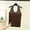Coffee, variant on Women's Casual Modal Halter Neck Sleeveless Top Pullover Solid Color Loungewear Tank Layering Blouse Pink