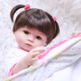 thumbnail image 3 of Decdeal Reborn Dolls Realista Cuerpo Completo Silicona Baby Doll 18.5, 3 of 8