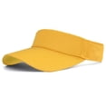 thumbnail image 2 of Fabrcox Unisex Sports Sun Visor Hats Adjustable Empty Top Baseball Cap Spring Summer Sports Tennis Caps for Women Men Yellow 21.26-23.62", 2 of 4