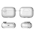 thumbnail image 6 of Compatible with AirPods 4th Generation 2024 Case Cover Clear with Lock, Anti-Yellow Clear Cover Anti-Scratch Dustproof Protective Case for AirPods 4th Generation 2024, Pink, 6 of 10