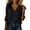 *Black, variant on VBVC Women's Cotton Linen Wrap V Neck Blouse , Ladies' Relaxed Fit Long Sleeve Top , Casual Spring Fall Work Shirt For Women, S-3XL