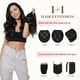 thumbnail image 4 of Extensiones de cabello con clip, cabello humano real, extensiones de cabello humano Remy con clip para mujeres, cabello, 4 of 5