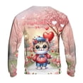 thumbnail image 2 of Happy Valentine’s Day Adorable Exotic Shorthair Kitten Holding Heart Balloon All Over Print 3D Sweatshirt Unisex Merch Cat Lover Kitten Owner Gifts - 00030, 2 of 6