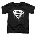 thumbnail image 2 of Superman Graffiti Logo Kids T Shirt (4) for Toddler Boys and Girls, Black, 2 of 4