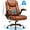 Brown, variant on CloudRest Pro Office Chair, 400LBS Wide Seat Ergonomic Computer Desk Chair High Back Executive Leather Chair Adjustable Task Chair Lumbar Back, Black