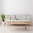 thumbnail image 3 of Ambesonne Vintage Throw Pillow Cover 4 Pack, Retro Geometric Shapes, 16", Navy Yellow Pink, 3 of 5