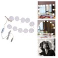 thumbnail image 2 of Makeup Mirror Bulb,10Pcs LED Makeup Comestic Makeup Mirror Light Cosmetic Mirror Light High-Precision Functionality, 2 of 8