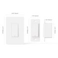 thumbnail image 2 of TREATLIFE Smart Light Switch Single Pole Works with Alexa, Google Home and SmartThings, 2.4GHz WiFi Timer Smart Switch, Neutral W, 2 of 9