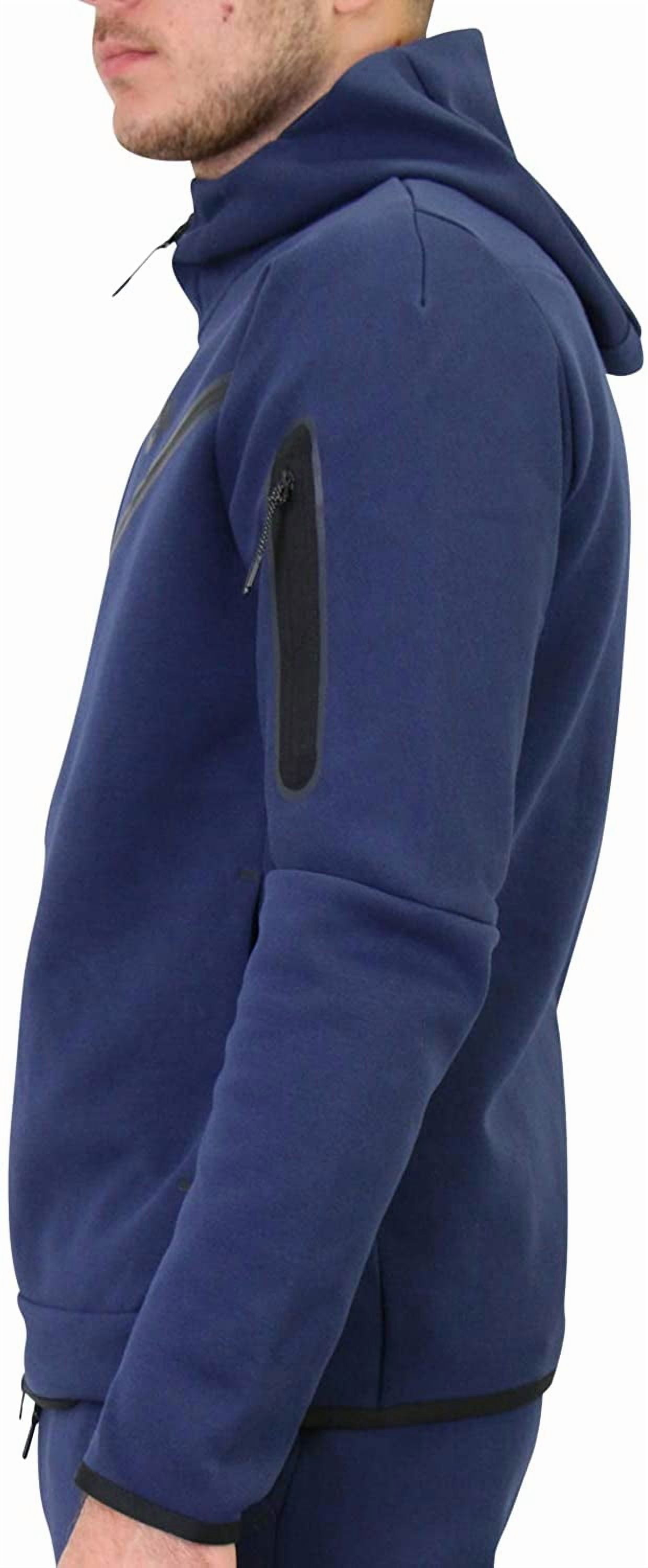 navy black tech fleece