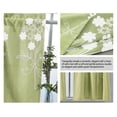 thumbnail image 5 of Dvruxg Embroidered Short Curtain - Bow Ties & Checkered Border Design, Polyester Material for Durability and Easy Care, for Kitchen & Bathroom Use, 5 of 5