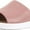 DUSKY PINK, variant on Fit Flop Women's Sola Slides Dusty Pink Leather Slip-On Shoes - 6M