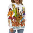 thumbnail image 5 of Scooby Doo Unisex Adult Sweatshirt Novelty Hoodie 3D Print Casual Sweater Jacket Pullover Hoodie Fall Winter Clothes M, 5 of 8