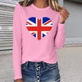 thumbnail image 2 of 250 Anniversary Usa Shirt Women Casual Fashion Loose Fit T Shirt Comfortable Soft Basic Tee For Everyday Wear, 2 of 4