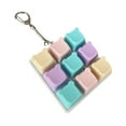 thumbnail image 2 of Xuanheng Keyboard Clicker Toy Adults Gifts Funny Lightweight Cube Keyboard Fidget Toy Macaron Bear, 2 of 8