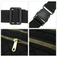 thumbnail image 4 of Unique Bargains 1 Pc Fanny Pack Argyle Waist Bag Black, 4 of 6