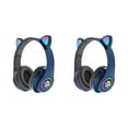 thumbnail image 4 of Methold Intermitente LED Cute Cat Ears Auriculares Auriculares inalámbricos con micrófono TF Type3 NO3, 4 of 6