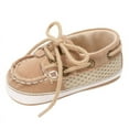 thumbnail image 5 of Xinhuaya Spring Baby Boy Casual Shoes Lace-up T-tied Toddler Shoes Non-slip Soft Bottom Warm Shoes First Walkers, 5 of 5