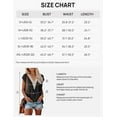 thumbnail image 6 of Women's Casual Cap Sleeve Lace Trim V Neck Tops 2023 Summer Loose Tee Shirts Blouse, 6 of 8