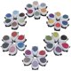 thumbnail image 1 of 36Pcs Ink Pads Set Drop Shape DIY Portable Colorful Art Painting Stamp Accessories, 1 of 5