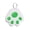 Green, variant on XMMSWDLA Pet Mini Tracking Positioning Waterproof Device Tool Pet Locatorround Bluetooth Anti-Lost Key Finder Wireless Intelligent Anti-Lost Finder Green