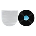 thumbnail image 1 of Domqga Sac de Disque Vinyle, 50 Pcs 12 Po Sac de Protection Antistatique pour Disque Vinyle /LD Résistant aux Rayures et à l'Usure, Sac de Disque en PE, 1 of 8