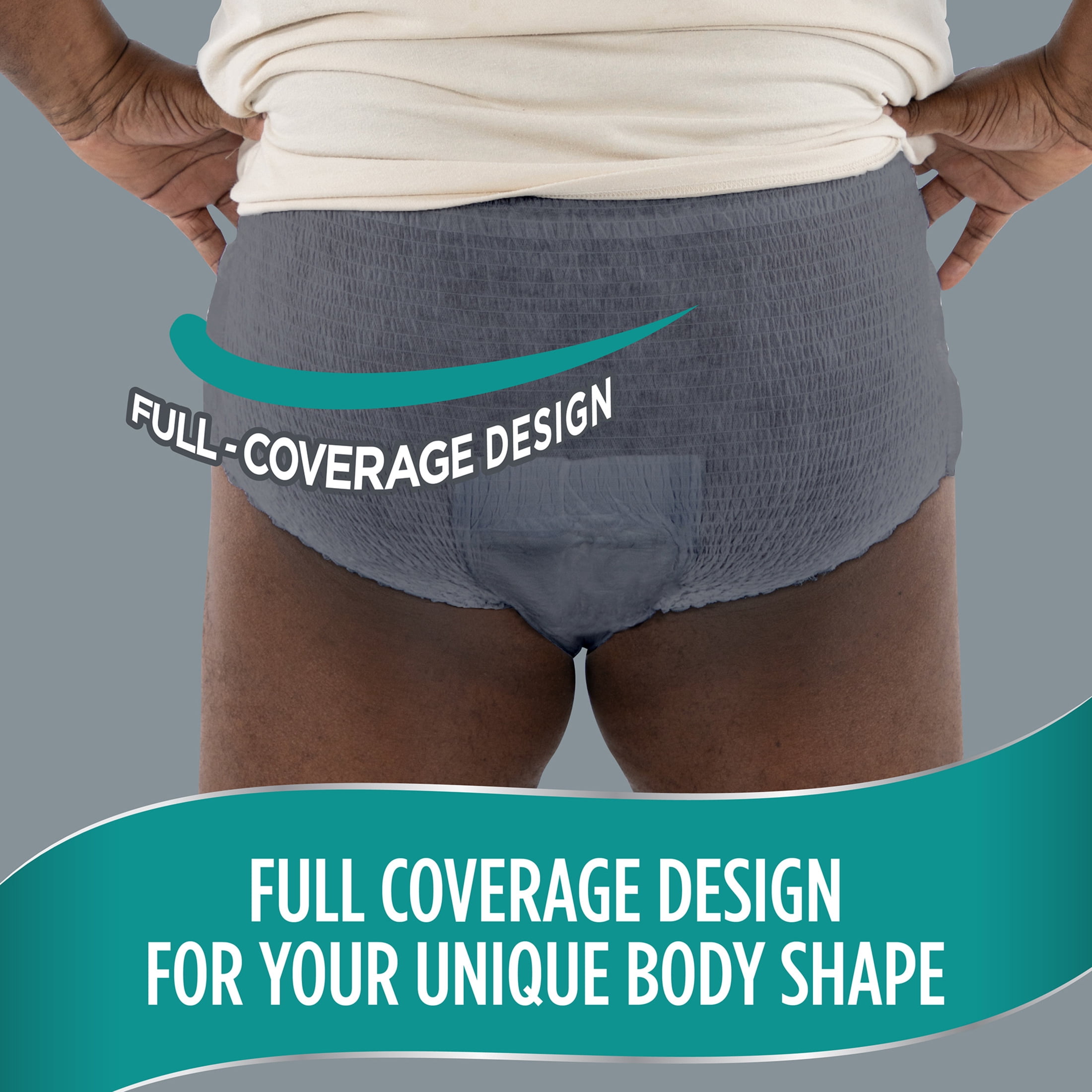 Assurance Men's Incontinence Underwear, XXL, Maximum Absorbency, 19 Count