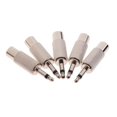 thumbnail image 1 of 3x 5pc Conector Hembra a 3,5 Mm 1/8 "macho Enchufe Mono Convertidor Adaptador de Audio Coaxial 3 piezas, 1 of 8