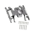 thumbnail image 4 of BELOVING RC Car Motor Base Mount Smart Car Chassis for Vehicles DIY Accessories Parts Gray, 4 of 7