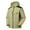 Khaki, variant on gbyLJF Womens Rain Jackets Waterproof Long Sleeve Zip up Hooded Windbreaker Anorak Travel Hiking Outdoor Coats with Pockets