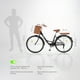 thumbnail image 5 of Bicicleta Neon Urbana Rodada 26 Con Canastilla Color Negro, 5 of 7