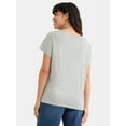 thumbnail image 3 of Cactus and Pearl Women's Not My Type Graphic Tee, Sizes XXS-XXL, 3 of 5