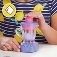 thumbnail image 4 of Baby Alive Magical Mixer Baby Doll Blueberry Blast with Blender Accessories, Drinks, Wets, Eats, Black Hair Toy for Kids Ages 3 and Up, 4 of 5