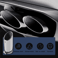 thumbnail image 5 of 2Pcs for C180 Car Exhaust Muffler Tip Stainless Steel Pipe Chrome Modified Rear Tail Throat Liner Accessories, 5 of 9