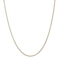 thumbnail image 1 of Solid 14k Yellow Gold 1.25mm Spiga Chain Necklace - with Secure Lobster Lock Clasp 24", 1 of 5