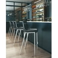 thumbnail image 3 of Magnus Barstool (Set of 2) Black & Silver, 3 of 8