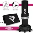 thumbnail image 4 of RDX XXL 330LBS Freestanding Punching Bag with Cover & Gloves – 72” Adult Heavy Pedestal Punch Bag Set - 17 Suction Cup 8 Extended Legs Stand Base - Kick Boxing MMA Muay Thai Home Gym Fitness Training, 4 of 9