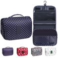thumbnail image 1 of Neceser YEMEDA Travel impermeable con gancho de 1 litro de capacidad, color azul marino, 1 of 6